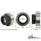 A & I Products Bearing, Ball; Cylindrical W/ Collar, Non-Relubricatable 3" x3" x2" A-RA012RR-P - alternate 2